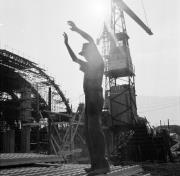 Gerüst (Positivo) di Foto Hermann Frass, Bozen,Hermann Frass (1952/05/01 - 1952/05/31)