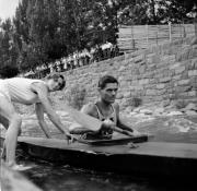 Wettkampf: Kanuweltmeisterschaft Meran 1953 (Positivo) di Foto Hermann Frass, Bozen,Hermann Frass (1953/07/01 - 1953/07/31)