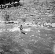 Wettkampf: Kanuweltmeisterschaft Meran 1953 (Positivo) di Foto Hermann Frass, Bozen,Hermann Frass (1953/07/01 - 1953/07/31)