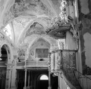 Barock - Kanzel Klosterkirche Neustift (Vahrn) (Positivo) di Foto Hermann Frass, Bozen,Hermann Frass (1955/01/01 - 1955/01/31)