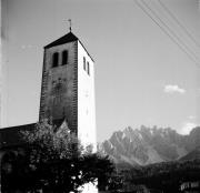 Romanik - Kirchturm St.Candidus/Innichen (Positivo) di Foto Hermann Frass, Bozen,Hermann Frass (1959/01/01 - 1959/01/31)