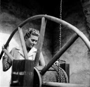 Brunnen in Bozen auf Runkelstein (Positivo) di Foto Hermann Frass, Bozen,Hermann Frass (1960/01/01 - 1960/12/31)