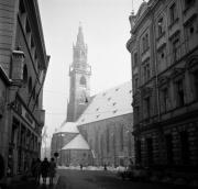 Kirche Bozen Pfarrkirche (Positivo) di Foto Hermann Frass, Bozen,Hermann Frass (1950/01/01 - 1969/12/31)