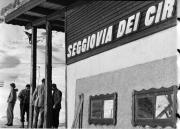 Station Sessellift Wolkenstein-Grödnerjochgebiet (Positivo) di Foto Hermann Frass, Bozen,Hermann Frass (1952/12/01 - 1952/12/31)