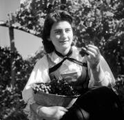 Winzer(in) a/i/b.Kaltern (Positivo) di Foto Hermann Frass, Bozen,Hermann Frass (1950/01/01 - 1975/12/31)