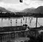 Arbeit: Bauarbeiten (Positivo) di Foto Hermann Frass, Bozen,Hermann Frass (1965/08/01 - 1966/10/31)