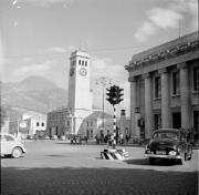 Bahnhof von Bozen-Hauptbahnhof (Positivo) di Foto Hermann Frass, Bozen,Hermann Frass (1950/01/01 - 1969/12/31)