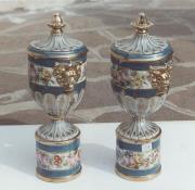 Kaminvasen mit Deckel