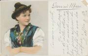 ritratto di donna (Positivo) di Lautz & Isenbeck (1885/01/01 - 1900/12/31)