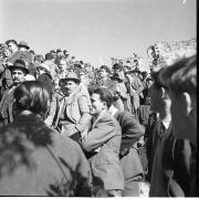 Kundgebung Schloß Sigmundskron 1957 (Positivo) di Foto Hermann Frass, Bozen,Hermann Frass (1957/11/17 - 1957/11/17)