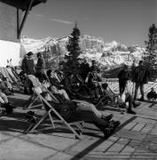 Schutzhütte Piz Sorega (St. Kassian) (Positivo) di Foto Elisabeth Fuchs-Hauffen, Überlingen/Bodensee,Fuchs-Hauffen, Elisabeth (1965/02/01 - 1965/02/28)