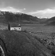Kirche Lana St. Georg (Positivo) di Foto Elisabeth Fuchs-Hauffen, Überlingen/Bodensee,Fuchs-Hauffen, Elisabeth (1965/04/01 - 1965/04/43)