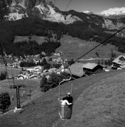 Gondellift St. Leonhard - Hl. Kreuz (Positivo) di Foto Elisabeth Fuchs-Hauffen, Überlingen/Bodensee,Fuchs-Hauffen, Elisabeth (1970/07/01 - 1970/07/31)