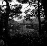Kirche Meran Pfarrkirche St. Nikolaus (Positivo) di Foto Elisabeth Fuchs-Hauffen, Überlingen/Bodensee,Fuchs-Hauffen, Elisabeth (1965/04/01 - 1965/04/43)