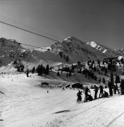 Skipisten (Positivo) di Foto Elisabeth Fuchs-Hauffen, Überlingen/Bodensee,Fuchs-Hauffen, Elisabeth (1979/02/01 - 1979/02/28)