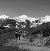 Wanderer/Ausflügler (Positivo) di Foto Elisabeth Fuchs-Hauffen, Überlingen/Bodensee,Fuchs-Hauffen, Elisabeth (1978/07/01 - 1978/07/31)