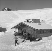 Skifahrer (Positivo) di Foto Elisabeth Fuchs-Hauffen, Überlingen/Bodensee,Fuchs-Hauffen, Elisabeth (1968/03/01 - 1968/03/31)