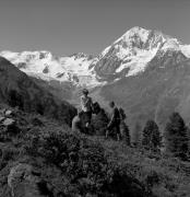 Wanderer/Ausflügler (Positivo) di Foto Elisabeth Fuchs-Hauffen, Überlingen/Bodensee,Fuchs-Hauffen, Elisabeth (1968/07/01 - 1968/07/31)