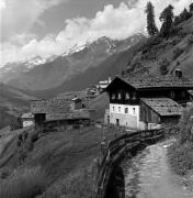 Bauernhof Passeier (Positivo) di Foto Elisabeth Fuchs-Hauffen, Überlingen/Bodensee,Fuchs-Hauffen, Elisabeth (1966/09/01 - 1966/09/93)