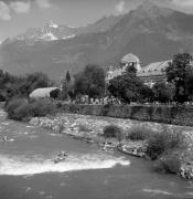 Wassersport: Kanufahren (Passer) (Positivo) di Foto Elisabeth Fuchs-Hauffen, Überlingen/Bodensee,Fuchs-Hauffen, Elisabeth (1970/06/01 - 1970/06/63)