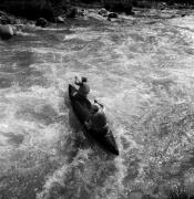 Wassersport: Kanufahren (Passer) (Positivo) di Foto Elisabeth Fuchs-Hauffen, Überlingen/Bodensee,Fuchs-Hauffen, Elisabeth (1970/06/01 - 1970/06/63)