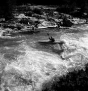 Wassersport: Kanufahren (Passer) (Positivo) di Foto Elisabeth Fuchs-Hauffen, Überlingen/Bodensee,Fuchs-Hauffen, Elisabeth (1970/06/01 - 1970/06/63)