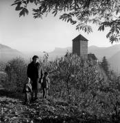 Spaziergänger (Positivo) di Foto Elisabeth Fuchs-Hauffen, Überlingen/Bodensee,Fuchs-Hauffen, Elisabeth (1973/11/01 - 1973/11/13)