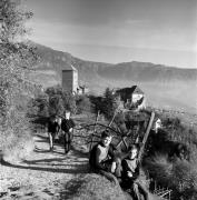 Spaziergänger (Positivo) di Foto Elisabeth Fuchs-Hauffen, Überlingen/Bodensee,Fuchs-Hauffen, Elisabeth (1973/11/01 - 1973/11/13)