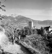 Spaziergänger (Positivo) di Foto Elisabeth Fuchs-Hauffen, Überlingen/Bodensee,Fuchs-Hauffen, Elisabeth (1973/11/01 - 1973/11/13)