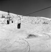 Gondellift Florianilift, Seiseralm (Positivo) di Foto Elisabeth Fuchs-Hauffen, Überlingen/Bodensee,Fuchs-Hauffen, Elisabeth (1970/03/01 - 1970/03/31)