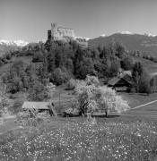 Schloß Michelsburg (St. Lorenzen) (Positivo) di Foto Elisabeth Fuchs-Hauffen, Überlingen/Bodensee,Fuchs-Hauffen, Elisabeth (1970/07/01 - 1970/07/31)