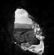 Ruine Hauenstein bei Seis (Positivo) di Foto Elisabeth Fuchs-Hauffen, Überlingen/Bodensee,Fuchs-Hauffen, Elisabeth (1969/05/01 - 1969/05/31)