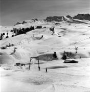 Skifahrer (Positivo) di Foto Elisabeth Fuchs-Hauffen, Überlingen/Bodensee,Fuchs-Hauffen, Elisabeth (1977/02/01 - 1977/02/28)