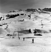 Skifahrer (Positivo) di Foto Elisabeth Fuchs-Hauffen, Überlingen/Bodensee,Fuchs-Hauffen, Elisabeth (1977/02/01 - 1977/02/28)