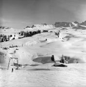 Skifahrer (Positivo) di Foto Elisabeth Fuchs-Hauffen, Überlingen/Bodensee,Fuchs-Hauffen, Elisabeth (1977/02/01 - 1977/02/28)