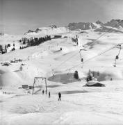 Skifahrer (Positivo) di Foto Elisabeth Fuchs-Hauffen, Überlingen/Bodensee,Fuchs-Hauffen, Elisabeth (1977/02/01 - 1977/02/28)