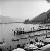 Lido Kalterer See (Positivo) di Foto Elisabeth Fuchs-Hauffen, Überlingen/Bodensee,Fuchs-Hauffen, Elisabeth (1970/07/01 - 1970/07/31)