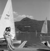 Lido Kalterer See (Positivo) di Foto Elisabeth Fuchs-Hauffen, Überlingen/Bodensee,Fuchs-Hauffen, Elisabeth (1970/07/01 - 1970/07/31)