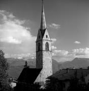 Kirche Kaltern Mitterdorf St. Katharina (Positivo) di Foto Elisabeth Fuchs-Hauffen, Überlingen/Bodensee,Fuchs-Hauffen, Elisabeth (1970/10/01 - 1970/10/31)