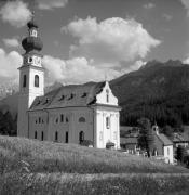 Barock - Pfarrkirche Niederdorf (Positivo) di Foto Elisabeth Fuchs-Hauffen, Überlingen/Bodensee,Fuchs-Hauffen, Elisabeth (1970/06/01 - 1970/06/63)