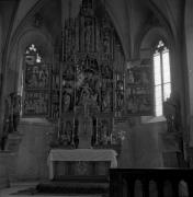 Kirche Latsch Spitalkirche zum Hl. Geist (Positivo) di Foto Elisabeth Fuchs-Hauffen, Überlingen/Bodensee,Fuchs-Hauffen, Elisabeth (1968/09/01 - 1968/09/93)