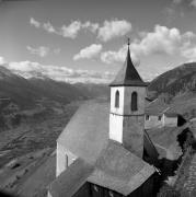 Kirche St. Martin am Kofel Latsch (Positivo) di Foto Elisabeth Fuchs-Hauffen, Überlingen/Bodensee,Fuchs-Hauffen, Elisabeth (1968/09/01 - 1968/09/93)