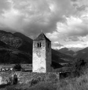 Kirche Laas St. Sisinius (Positivo) di Foto Elisabeth Fuchs-Hauffen, Überlingen/Bodensee,Fuchs-Hauffen, Elisabeth (1968/09/01 - 1968/09/93)