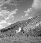 Kirche Laas St. Sisinius (Positivo) di Foto Elisabeth Fuchs-Hauffen, Überlingen/Bodensee,Fuchs-Hauffen, Elisabeth (1968/09/01 - 1968/09/93)