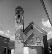 Kirche Laas Pfarrkirche Hl. Johannes der Täufer (Positivo) di Foto Elisabeth Fuchs-Hauffen, Überlingen/Bodensee,Fuchs-Hauffen, Elisabeth (1968/09/01 - 1968/09/93)