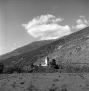 Kirche Laas St. Sisinius (Positivo) di Foto Elisabeth Fuchs-Hauffen, Überlingen/Bodensee,Fuchs-Hauffen, Elisabeth (1968/09/01 - 1968/09/93)