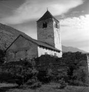 Kirche Laas St. Sisinius (Positivo) di Foto Elisabeth Fuchs-Hauffen, Überlingen/Bodensee,Fuchs-Hauffen, Elisabeth (1968/09/01 - 1968/09/93)