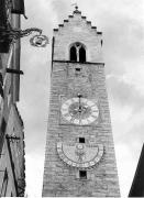 Stadttor Sterzing (Zwölferturm) (Positivo) di Foto Elisabeth Fuchs-Hauffen, Überlingen/Bodensee,Fuchs-Hauffen, Elisabeth (1968/06/01 - 1968/06/63)