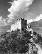 Burgruine Obermontani in Morter (Positivo) di Foto Elisabeth Fuchs-Hauffen, Überlingen/Bodensee,Fuchs-Hauffen, Elisabeth (1967/10/01 - 1967/10/31)