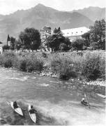 Wassersport: Kanufahren (Passer) (Positivo) di Foto Elisabeth Fuchs-Hauffen, Überlingen/Bodensee,Fuchs-Hauffen, Elisabeth (1970/05/01 - 1970/05/31)